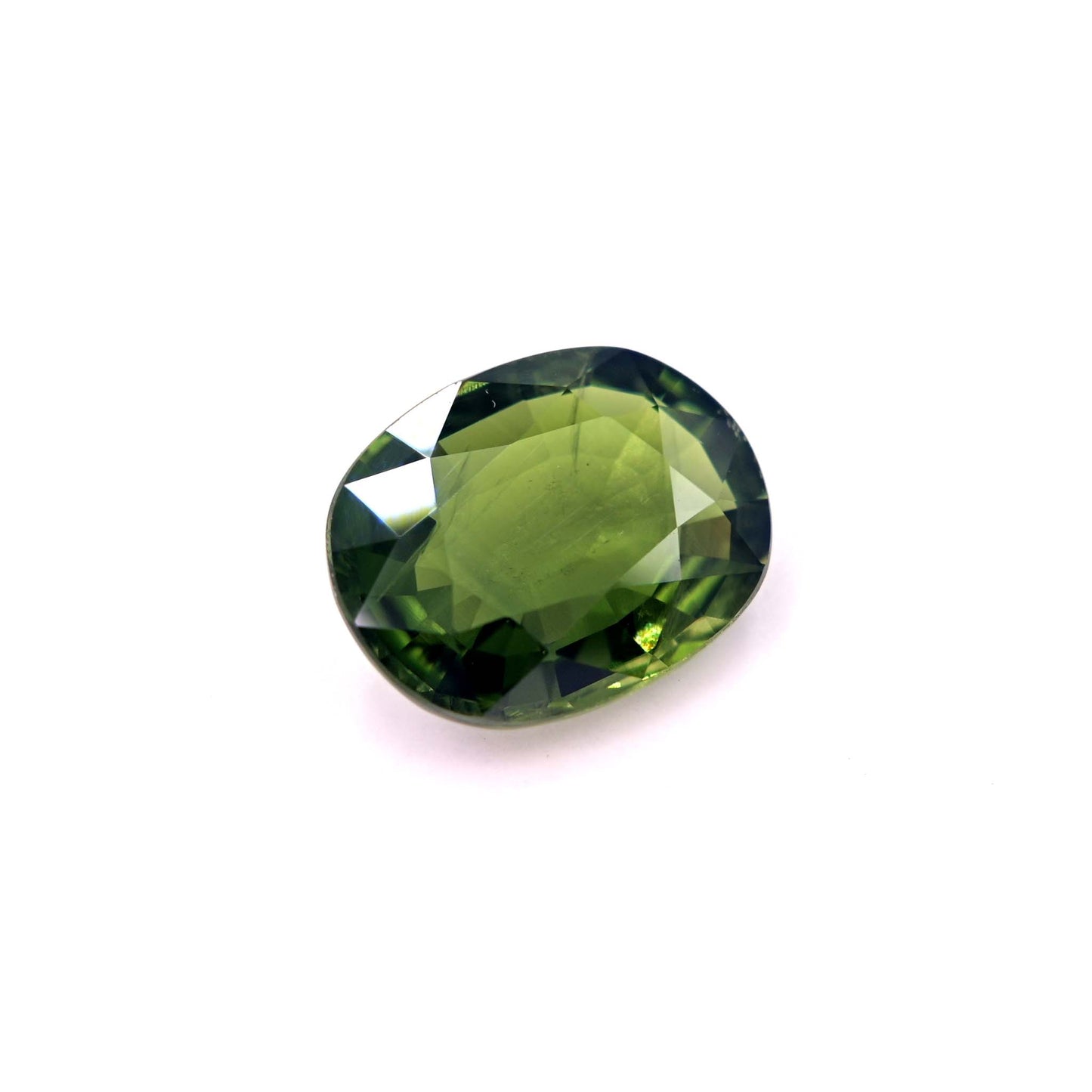 Natural earth-grown green sapphire from Thailand 3.52ct - Shiraz Jewelry