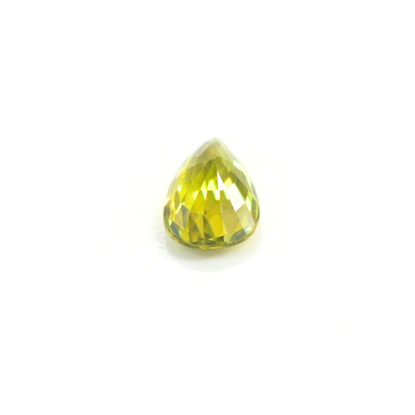 Unheated green sapphire from Thailand with full certificate 1.25 carat