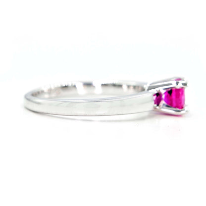 Ruby engagement ring - Shiraz Jewelry
