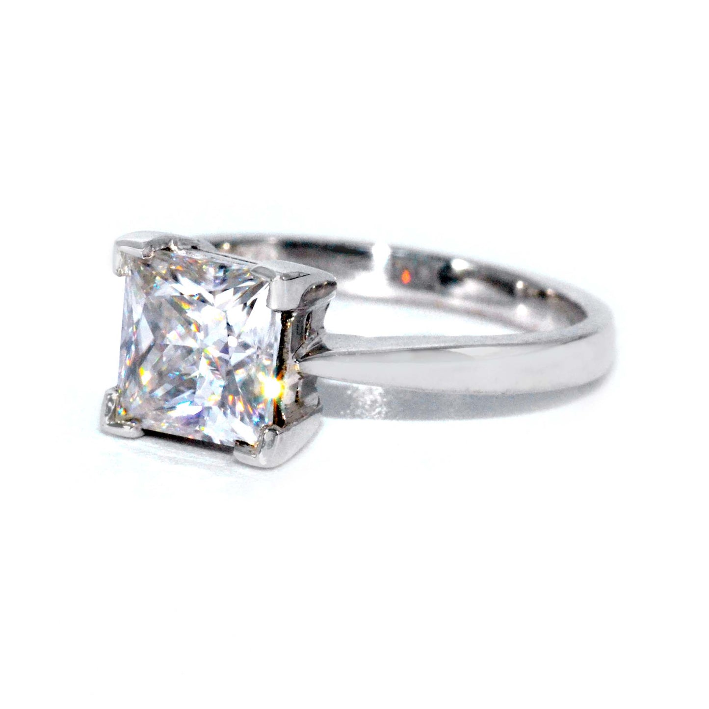 Princess engagement ring - Shiraz Jewelry
