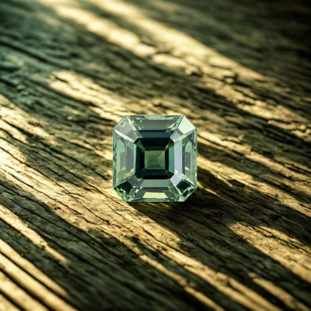 Ocean Mist – Unheated Teal Sapphire 1.25 Carat
