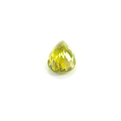 Unheated green sapphire from Thailand with full certificate 1.25 carat