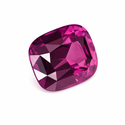Cushion cut 2.12 carat Mozambique ruby 
