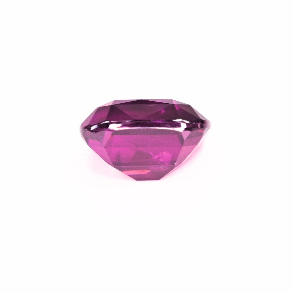 Heated natural ruby 2.12 carat cushion shape gemstone