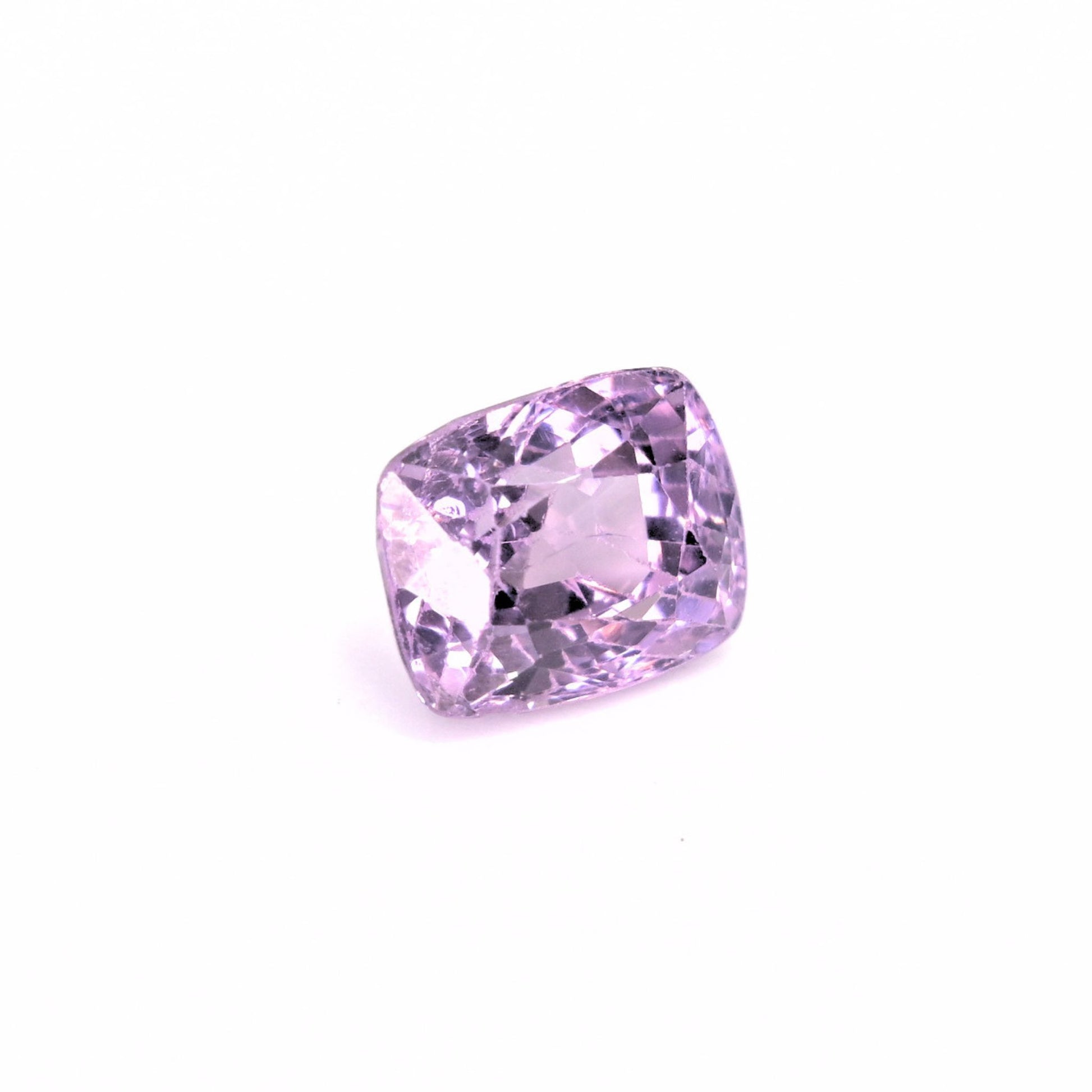 Soft pink natural spinel gemstone unheated 1.83 carat high clarity
