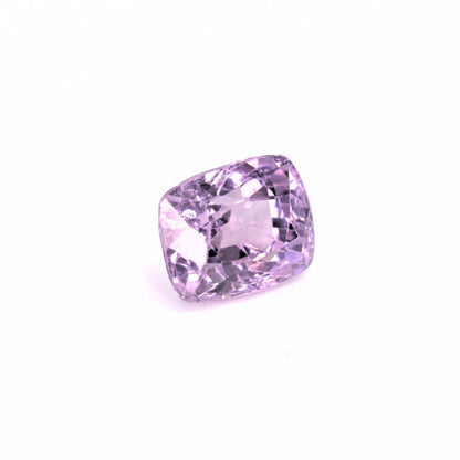 Soft pink natural spinel gemstone unheated 1.83 carat high clarity
