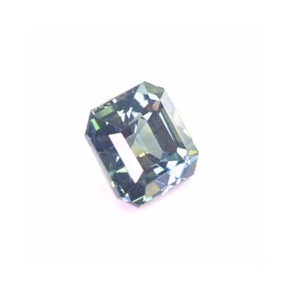 Rare teal sapphire gemstone 1.25 carat for engagement ring