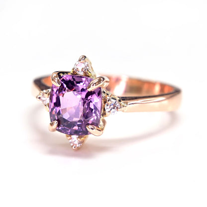 Affordable spinel ring for engagements and wedding