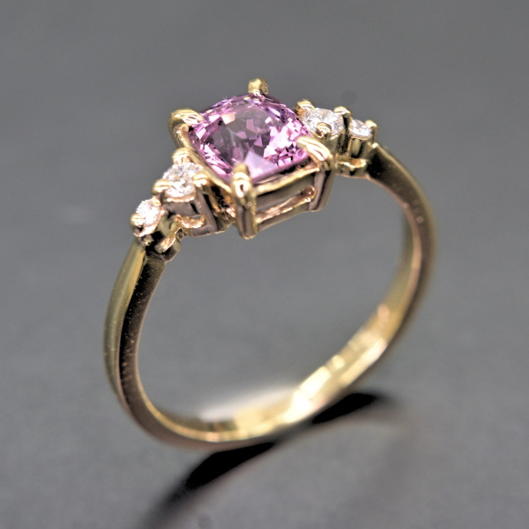 Heirloom Quality Pink Spinel Ring Gift for Her
