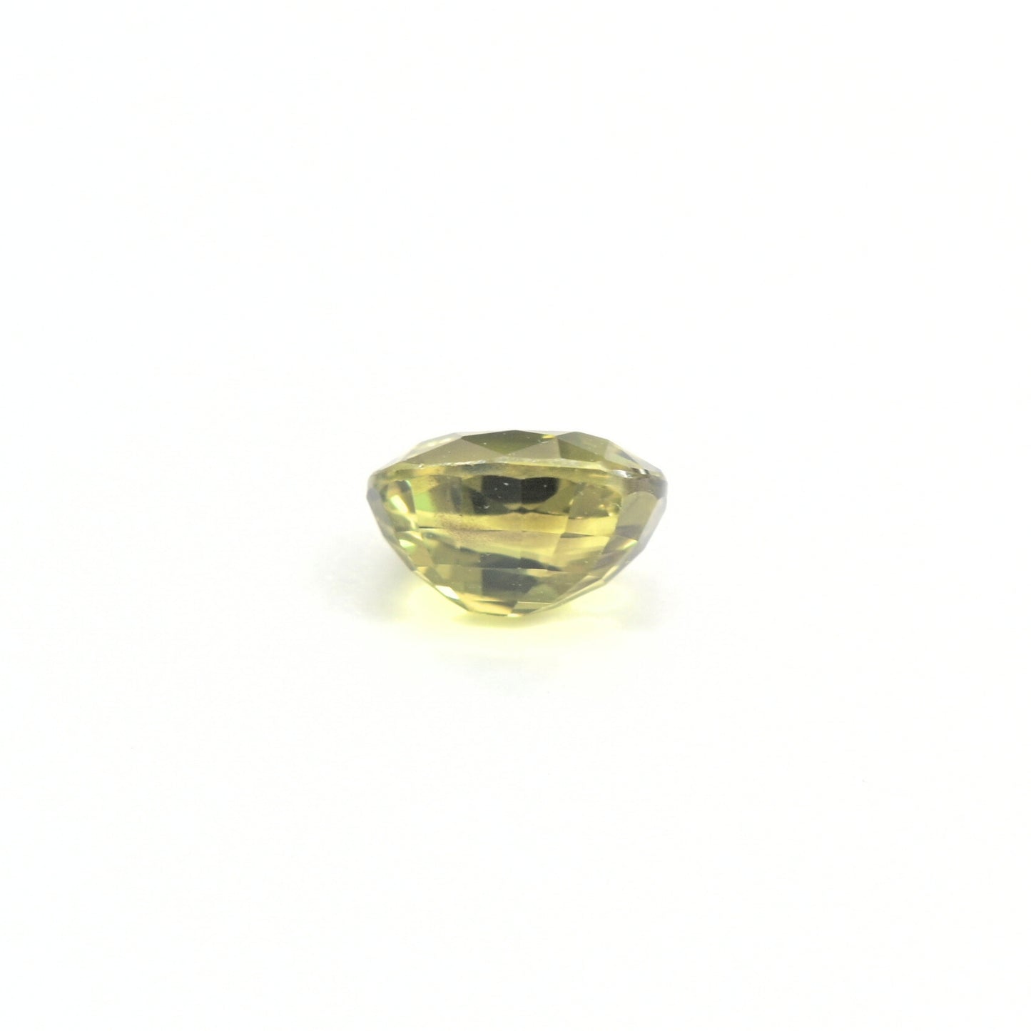 High clarity unheated green sapphire from Thailand