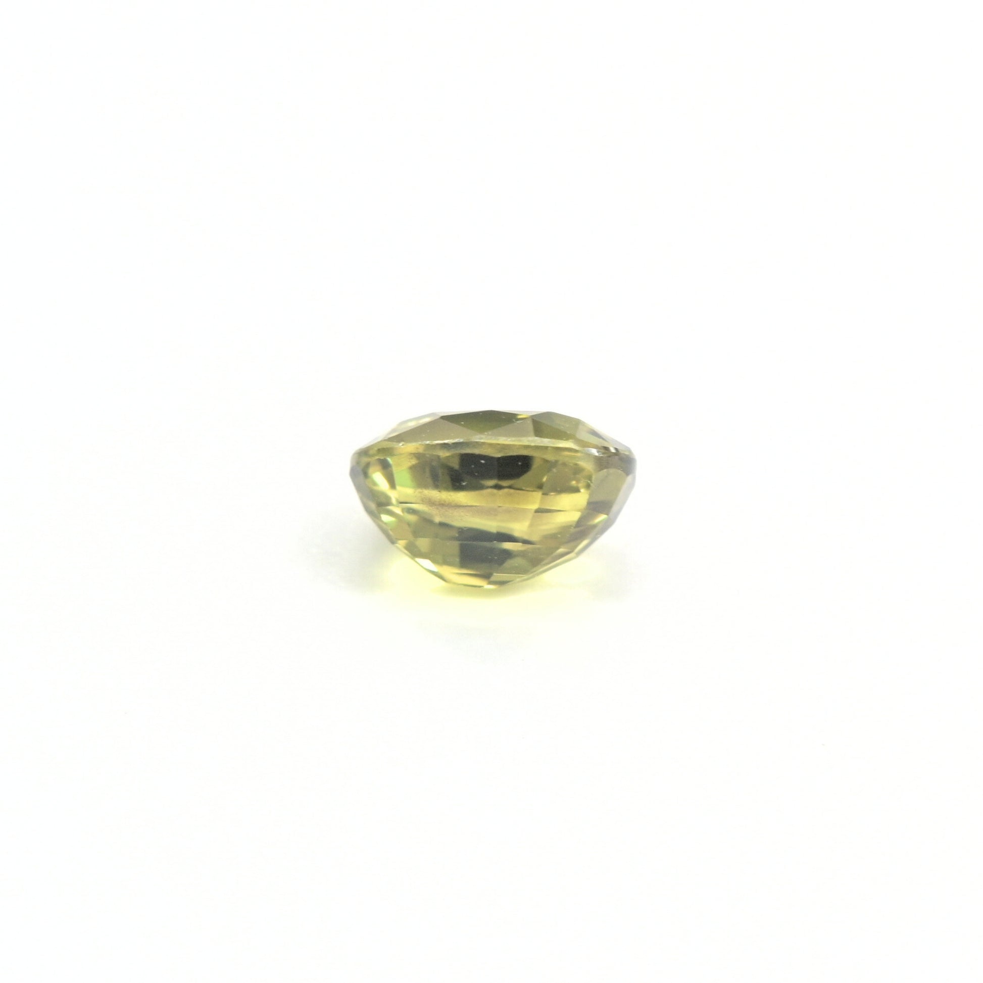 High clarity unheated green sapphire from Thailand