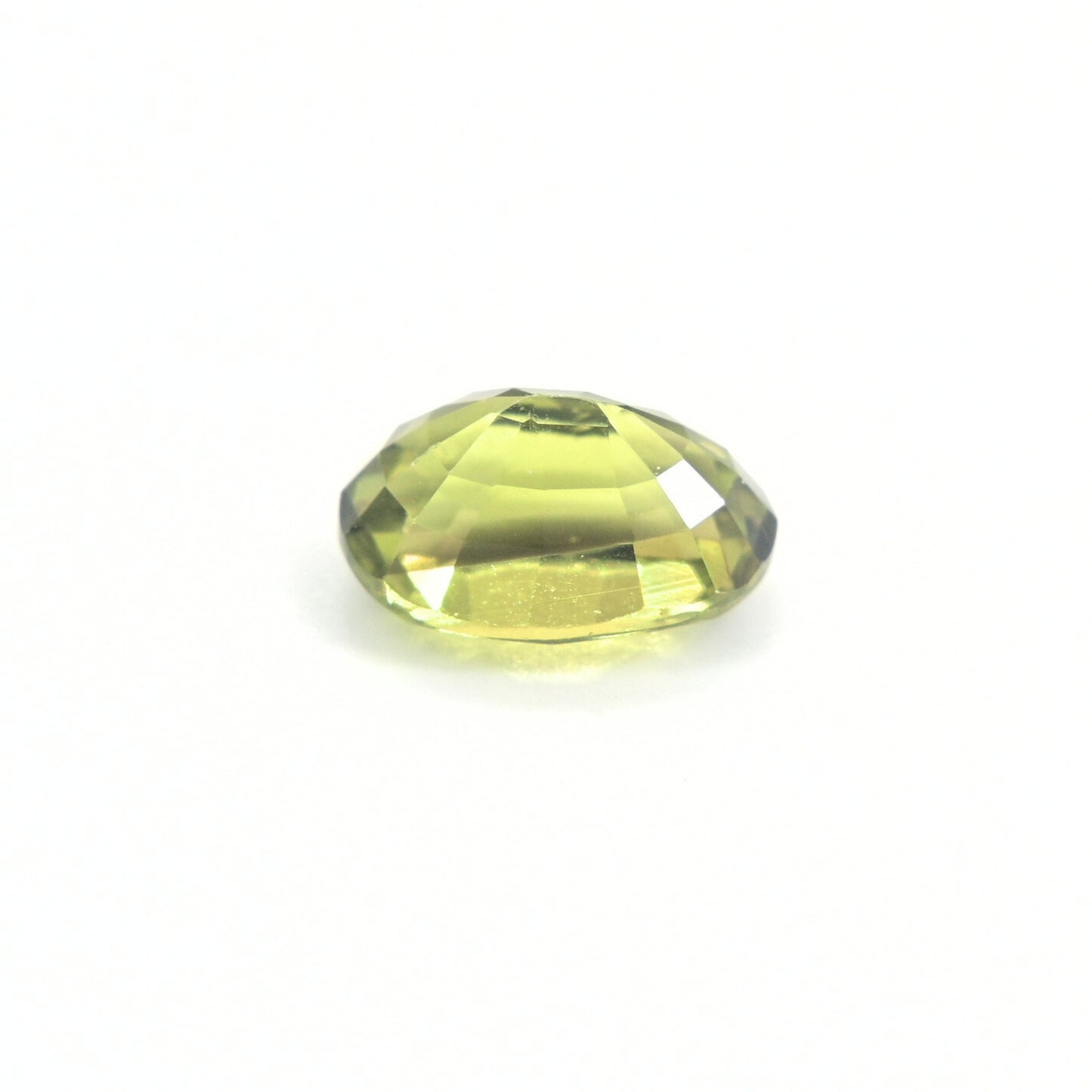 Natural untreated green sapphire 1.64ct oval shape gemstone