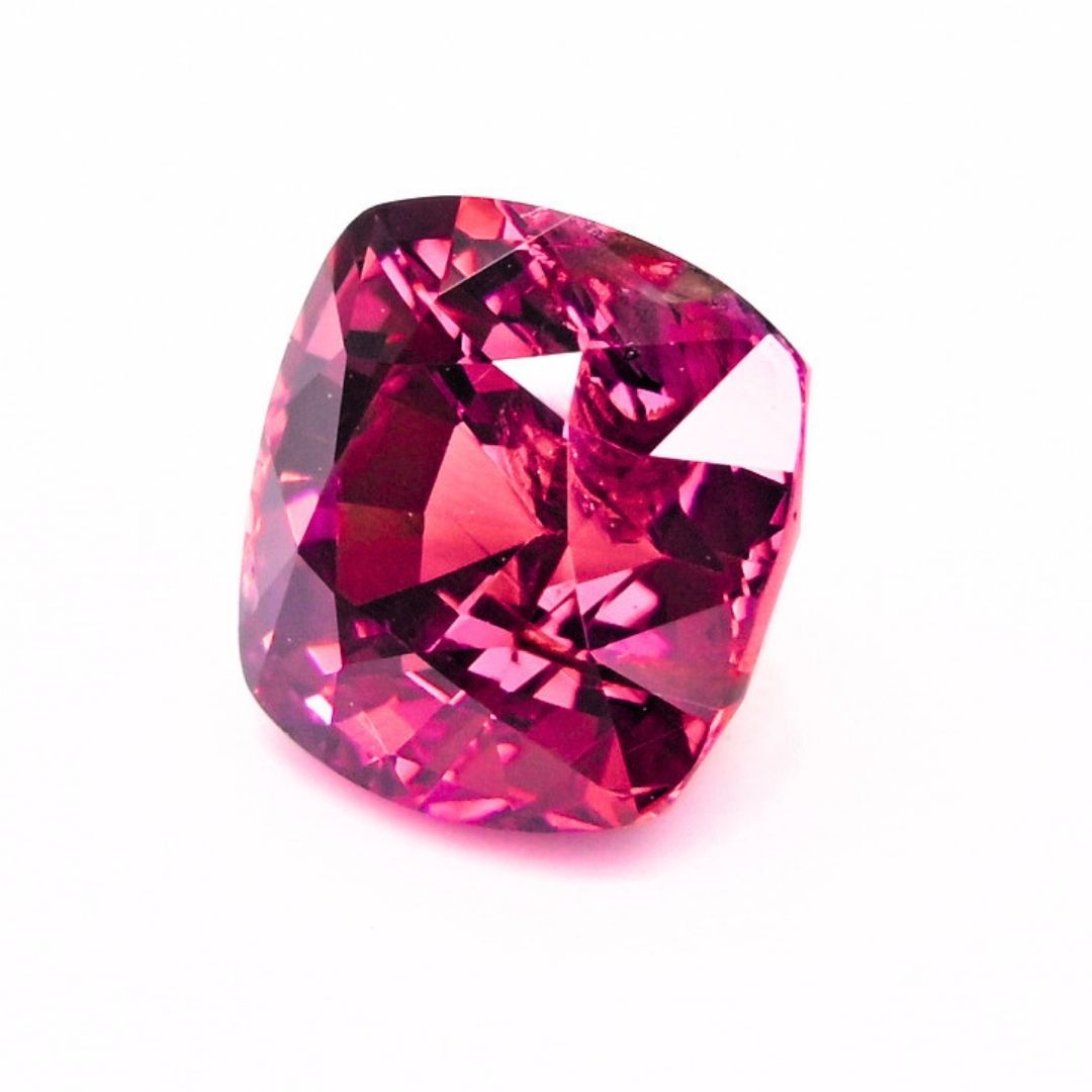 2.05 Carat Unheated Cushion Cut - Royal Fuschia Ruby