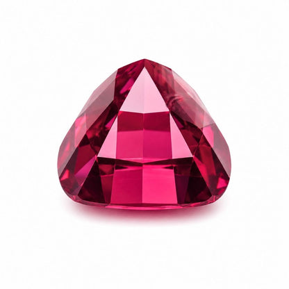 Hand-selected 2.05 carat natural unheated ruby from Mozambique, cushion cut loose gemstone ideal for engagement rings and fine jewelry.