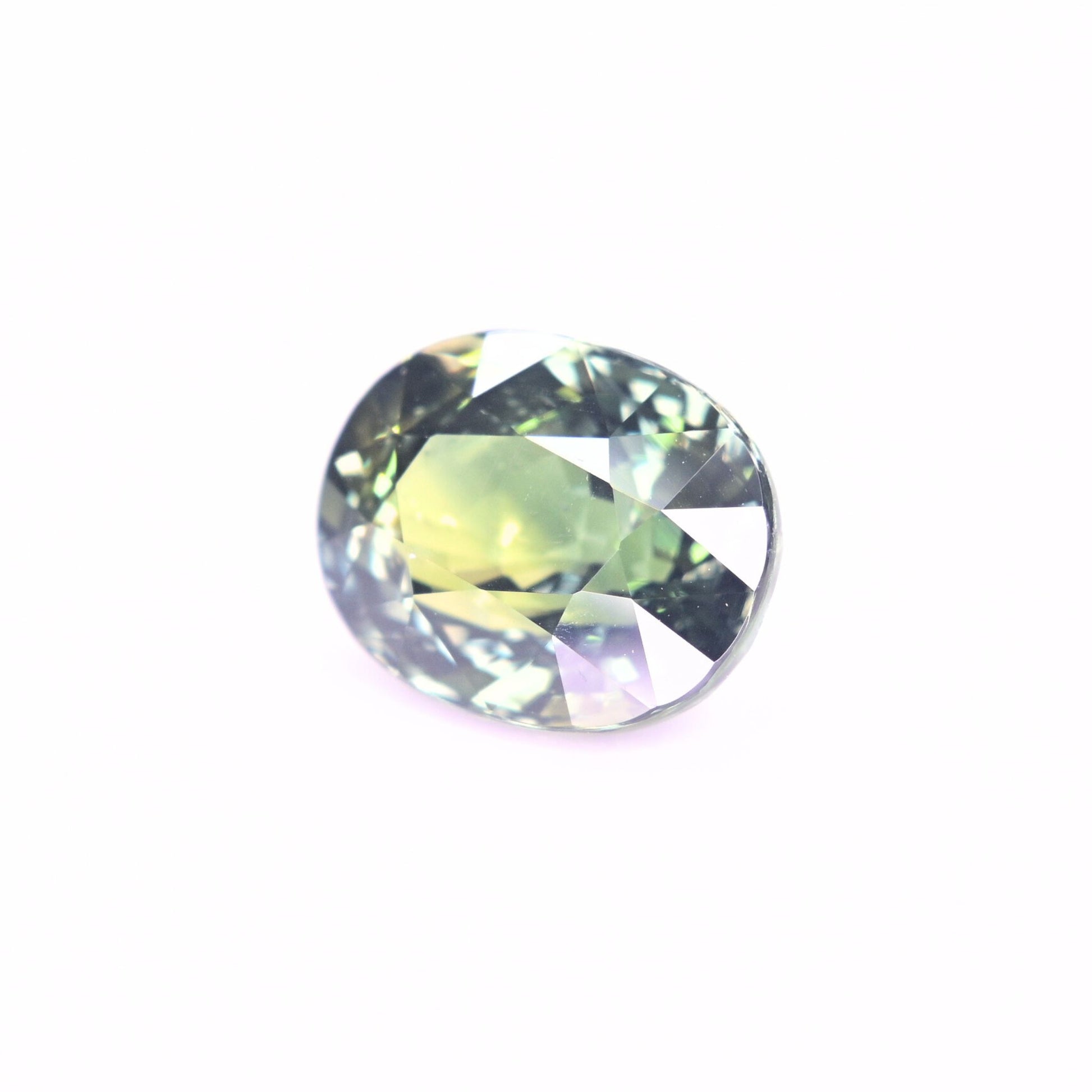 High-value unheated blue-green sapphire for engagement ring jewelry
