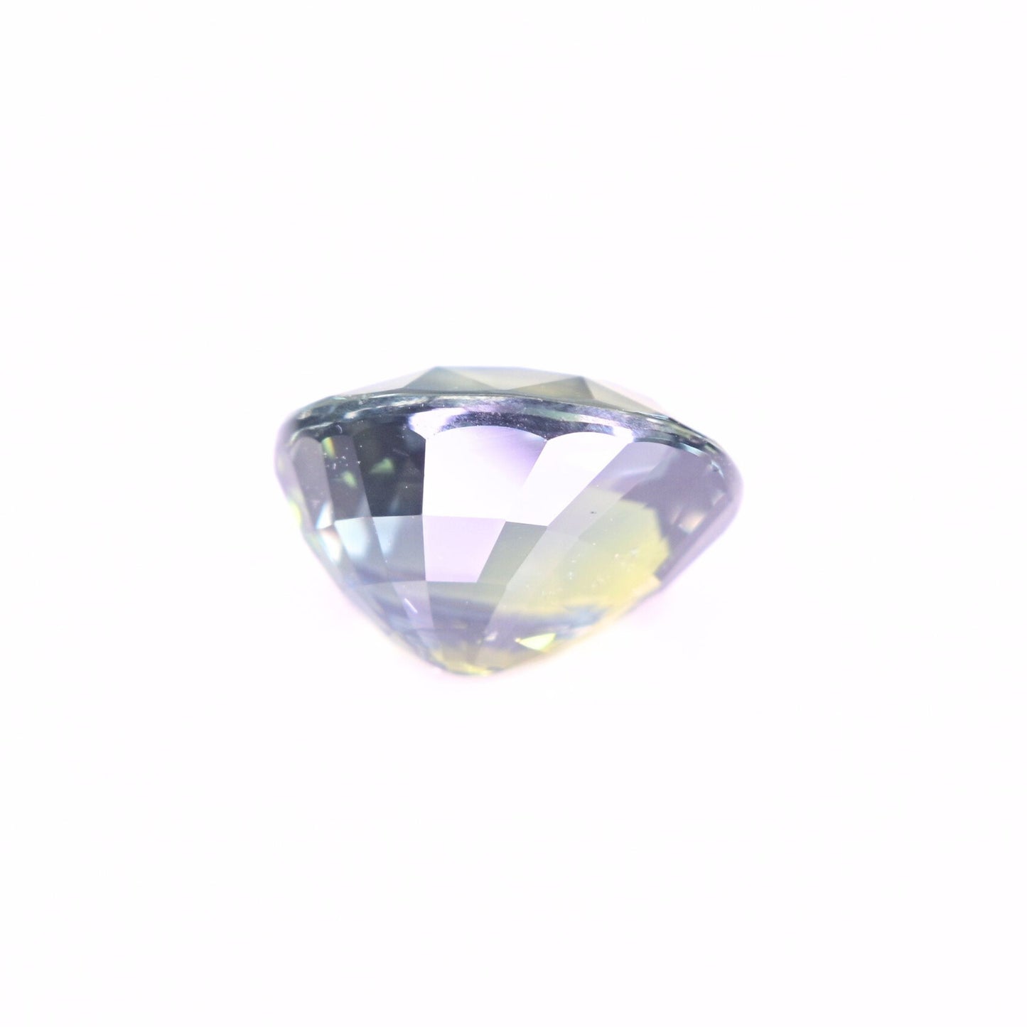 Collector-grade unheated sapphire 5.03 ct blue-green color stone