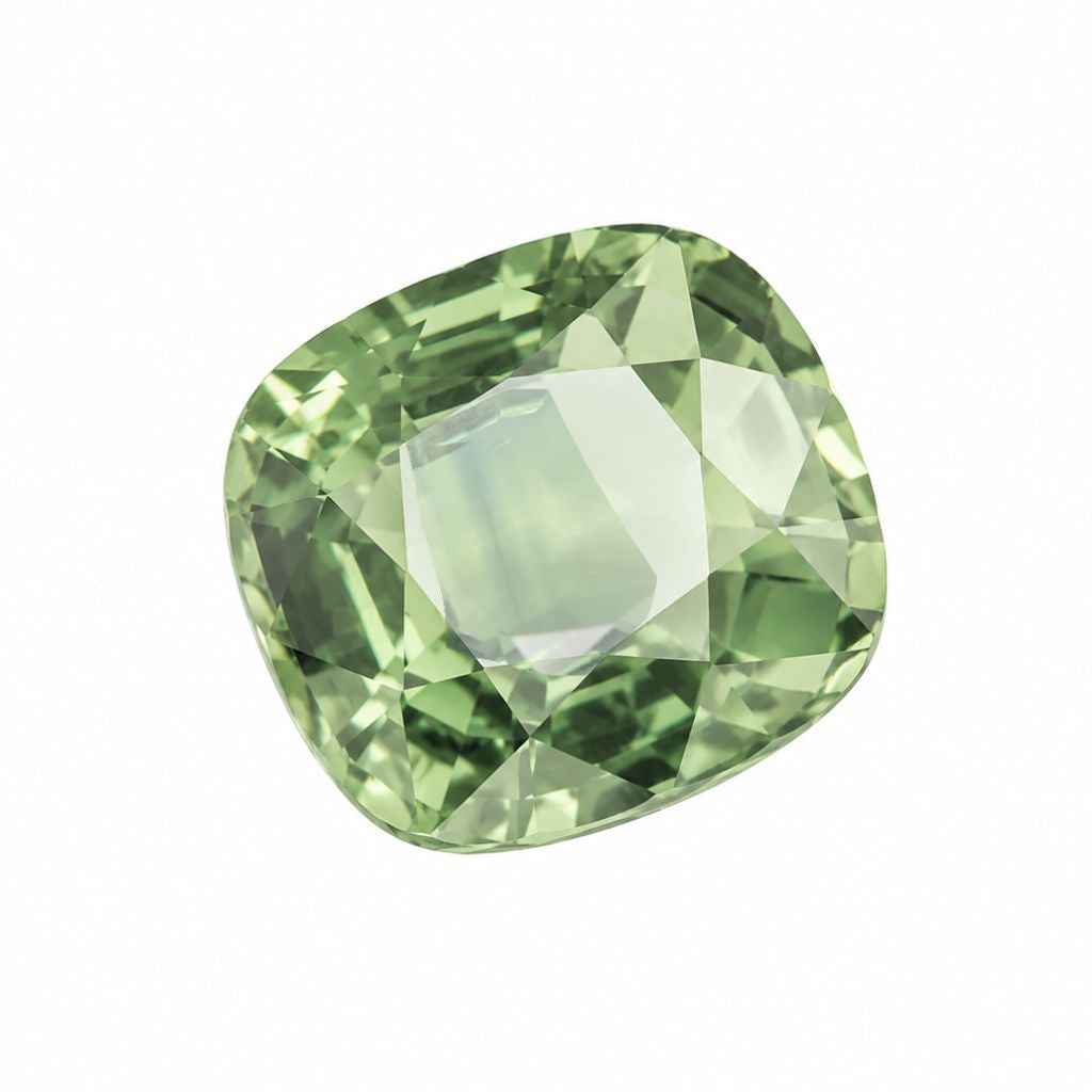 Natural Unheated Thai Green Sapphire 2.02 Carats - With Lab Certificate