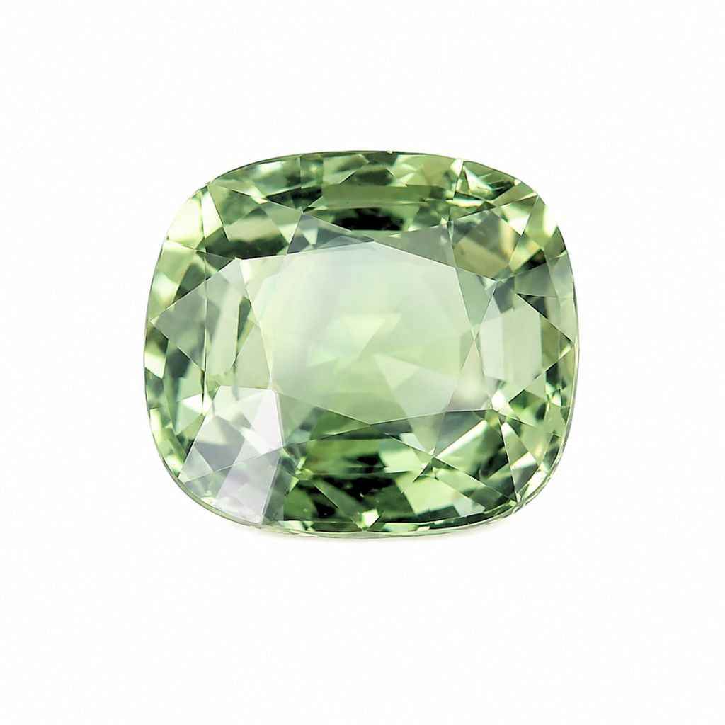 Natural Unheated Thai Green Sapphire 2.02 Carats - With Lab Certificate
