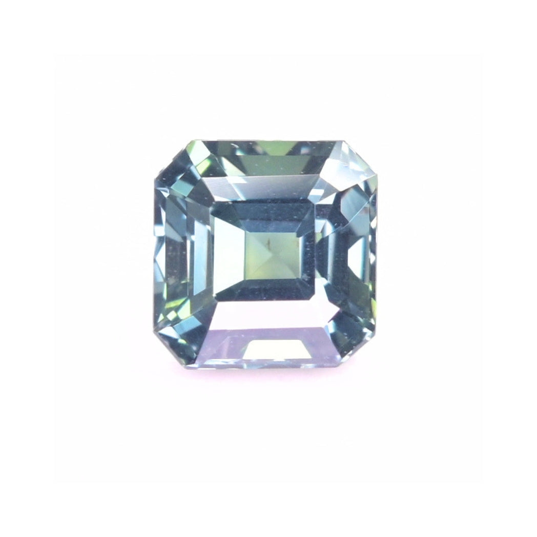 Unheated teal sapphire 1.25 carat natural loose gemstone from Thailand
