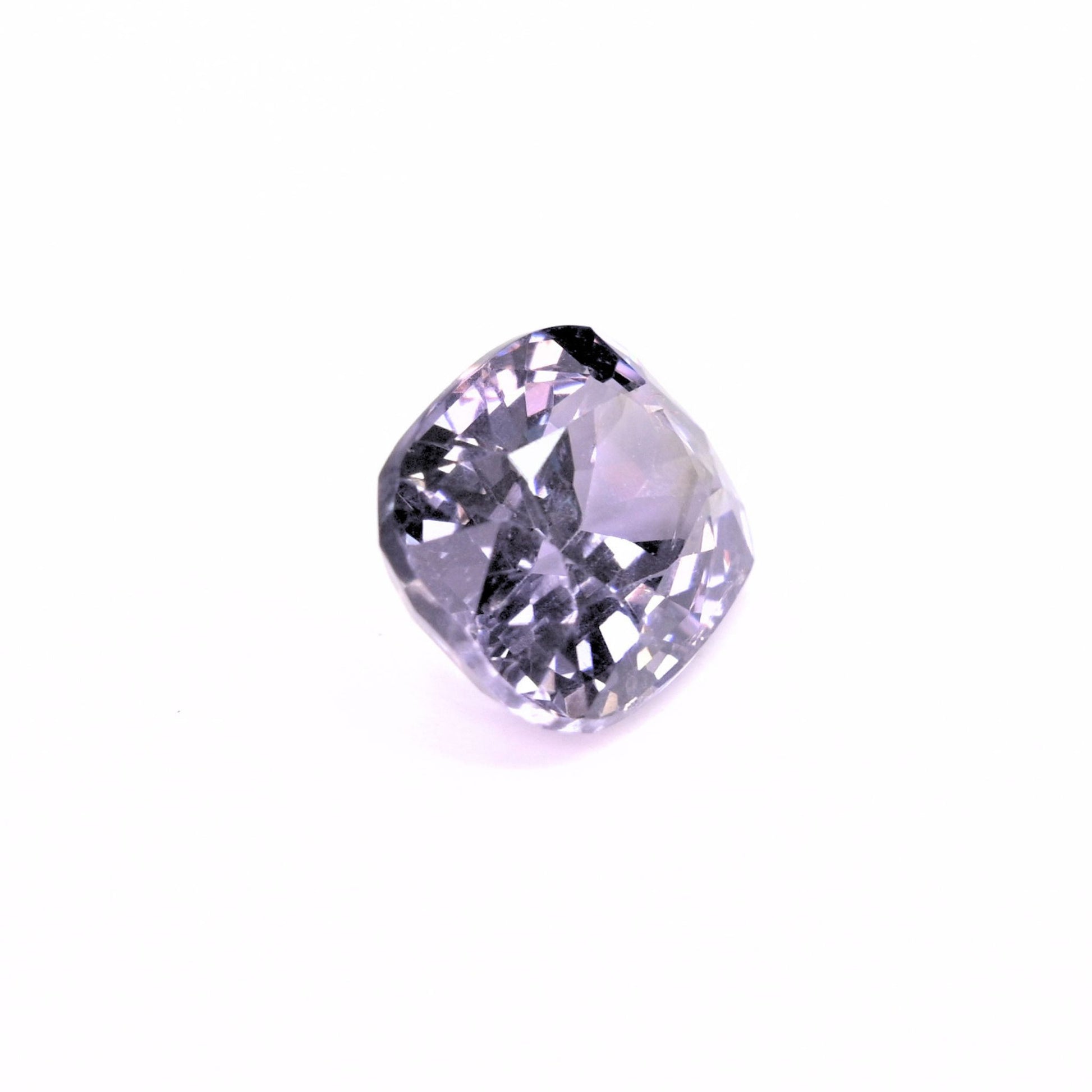 natural unheated spinel 2.95ct pastel lavender grey loose gemstone