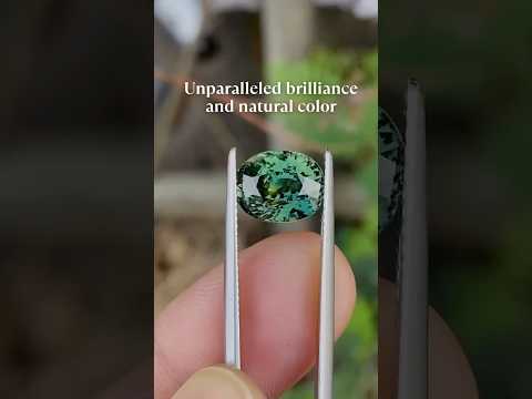 Available in Chiang Mai: Unheated 5.03 Ct Teal Sapphire – Natural Beauty for Engagement Ring🇹🇭🇩🇪